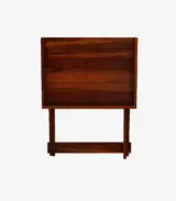 Alroy Sheesham Wood Bar Cabinet (Honey Finish)