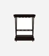 Alroy Sheesham Wood Bar Cabinet (Walnut Finish)