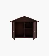 Hanswon Sheesham Wood Wine Rack (Walnut Finish)
