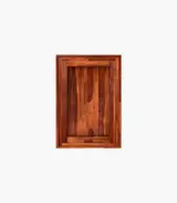 Hulger Sheesham Wood Wall Mounted Bar Cabinet (Honey Finish)