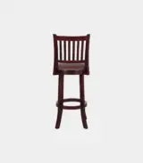 Adilaid Sheesham Wood Bar Chair (Mahogany Finish)