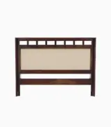 Alyano Sheesham Wood Queen Size Bed with Drawer Storage (Teak Finish)