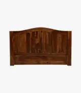 Amalfy Sheesham Wood Queen Size Bed with Box Storage (Teak Finish)