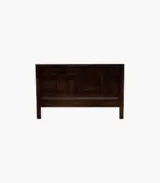 Berang Sheesham Wood Queen Size Bed without Storage (Teak Finish)