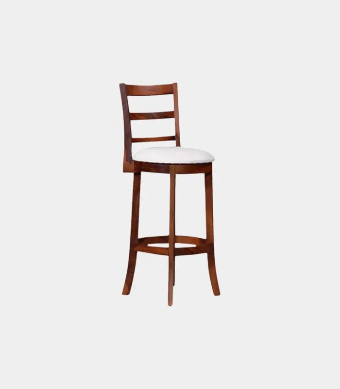 Berath Sheesham Wood Bar Chair (Honey Finish)