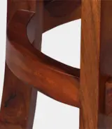 Berath Sheesham Wood Bar Chair (Honey Finish)