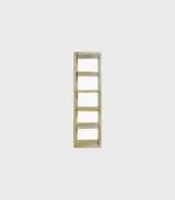 Delroy Mango Wood Wine Rack with 5 Bottle Capacity (Brown Finish)
