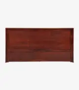 Dymond Sheesham Wood Queen Size Bed with Hydraulic Box Storage (Honey Finish)