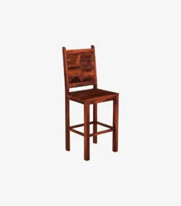Gerald Sheesham Wood Bar Chair (Honey Finish)