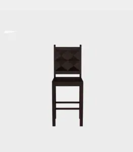 Gerald Sheesham Wood Bar Chair (Walnut Finish)