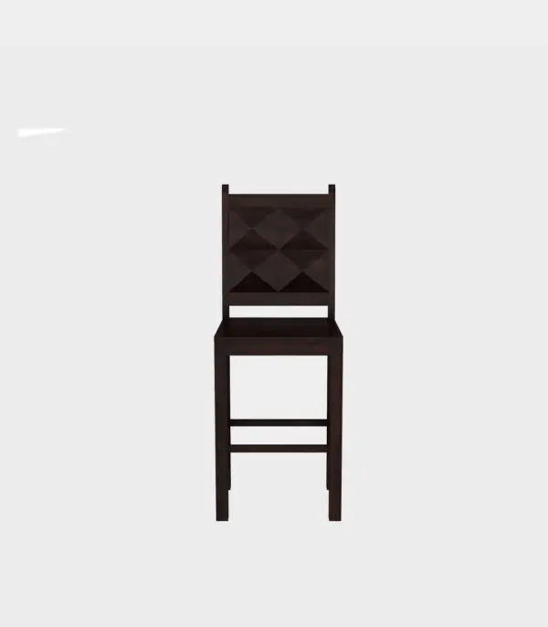 Gerald Sheesham Wood Bar Chair (Walnut Finish)