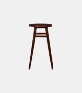 Goodfly Sheesham Wood Bar Stool (Honey Finish)