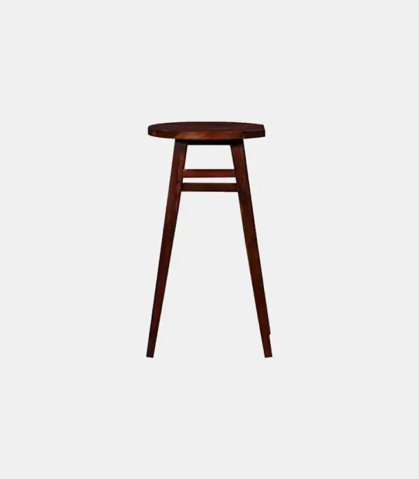 Goodfly Sheesham Wood Bar Stool (Honey Finish)