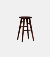 Goodfly Sheesham Wood Bar Stool (Honey Finish)