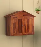 Hanswon Sheesham Wood Wine Rack (Honey Finish)