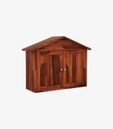 Hanswon Sheesham Wood Wine Rack (Honey Finish)