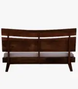Lorrento Solid Wood Queen Size Bed without Storage (Tubbaq Finish)