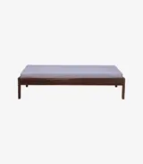 Onkel Sheesham Wood Single Bed without Storage (Rustic Teak Finish)