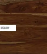 Onkel Sheesham Wood Single Bed without Storage (Rustic Teak Finish)