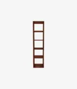 Ozborn Mango Wood Wine Rack 5 Bottle Capacity (Teak Finish)