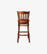 Zorra Sheesham Wood Bar Chair (Teak Finish)