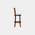 Berath Sheesham Wood Bar Chair (Honey Finish) - Image 2