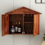 Hanswon Sheesham Wood Wine Rack (Honey Finish) - Image 3
