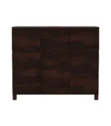 Reger Sheesham Wood Sideboard and Cabinet (Walnut Finish) - Image 3