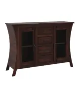 Revelka Sheesham Wood Sideboard and Cabinet (Walnut Finish) - Image 3