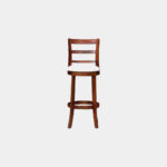 Berath Sheesham Wood Bar Chair (Honey Finish) - Image 3