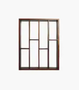 Tavish Mango Wood Wine and Glass Rack (Brown Finish) - Image 4