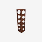 Ozborn Mango Wood Wine Rack 5 Bottle Capacity (Teak Finish) - Image 4