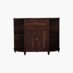 Tryra Sheesham Wood Storage Cabinet and Sideboard (Walnut Finish) - Image 5