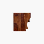 Hebart Mango Wood Wine Rack (Brown Finish) - Image 5
