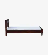 Camchino Sheesham Wood Single Bed without Storage (Honey Oak Finish) - Image 5