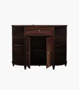 Tryra Sheesham Wood Sideboard and Cabinet (Walnut Finish) - Image 6