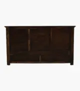 Adolf Sheesham Wood Queen Size Bed with Box Storage (Teak Finish) - Image 6