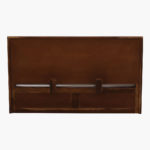 Chez Sheesham Wood Queen Size Bed with Box Storage (Teak Finish) - Image 6