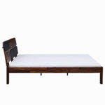 Alamod Sheesham Wood Queen Size Bed without Storage (Teak Finish) - Image 5
