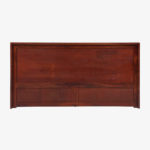 Dymond Sheesham Wood Queen Size Bed with Hydraulic Box Storage (Honey Finish) - Image 6