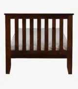 Eyva Sheesham Wood Single Bed without Storage (Provincial Teak Finish) - Image 6