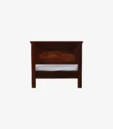 Camchino Sheesham Wood Single Bed without Storage (Honey Oak Finish) - Image 6