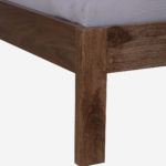Onkel Sheesham Wood Single Bed in Rustic Teak - Image 8