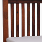 Royal Sheesham Wood Single Bed Honey Finish - Image 8