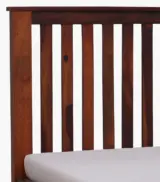 Royal Sheesham Wood Single Bed without Storage (Honey Finish) - Image 8