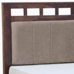 Alyano Sheesham Wood Queen Size Bed with Drawer Storage (Teak Finish) - Image 9