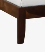 Eyva Sheesham Wood Single Bed without Storage (Provincial Teak Finish) - Image 9