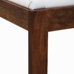 Alamod Sheesham Wood Queen Size Bed without Storage (Teak Finish) - Image 10
