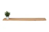 Candregal Acacia Wood Shelf in 110 cm Length (Natural Finish) - Image 4