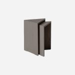 Folay Contemporary Nesting Side Tables Sandblast Grey Finish Mango Wood - Image 2